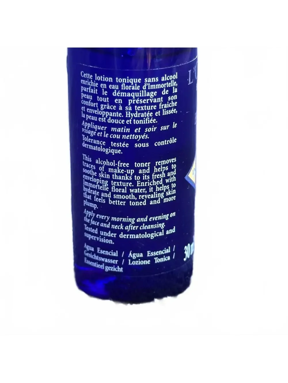 L'Occitane Eau Essentielle Immortelle Essential Water Toner 30ml